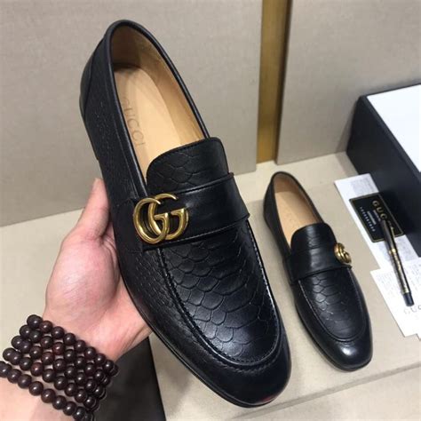 black gucci shoes fake|gucci loafers authenticity.